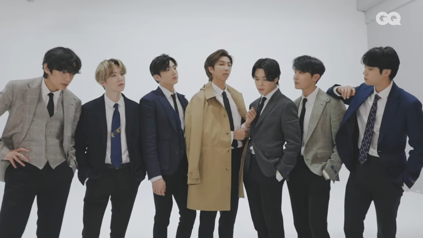 Foto-foto BTS GQ Japan - Foto: YouTube GQ Japan